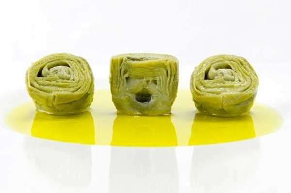 alcachofas en aceite